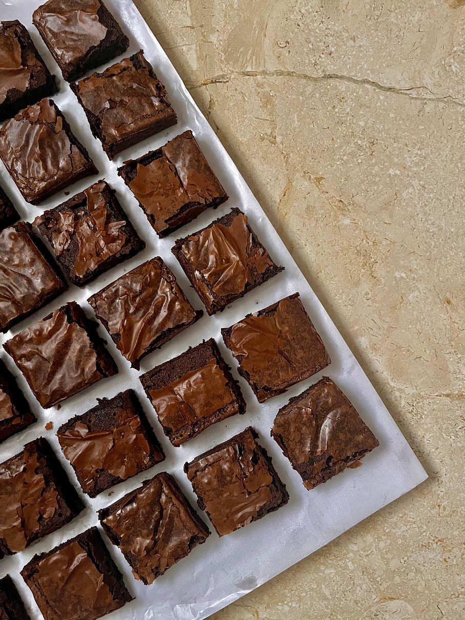 Brownies from Priya’s menu